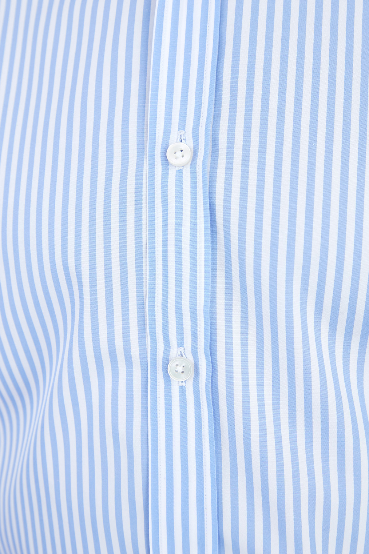 Приталенная рубашка из хлопкового поплина с кручением нити 100/2 XACUS, цвет голубой, размер 48;50;52;52 Приталенная рубашка из хлопкового поплина с кручением нити 100/2 - фото 5